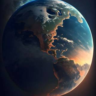 iPhone 8 Earth wallpaper