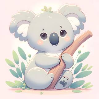 Koala phone wallpaper