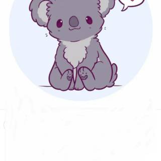 Koala phone wallpaper