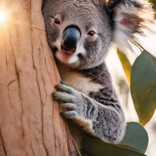 Koala phone wallpaper