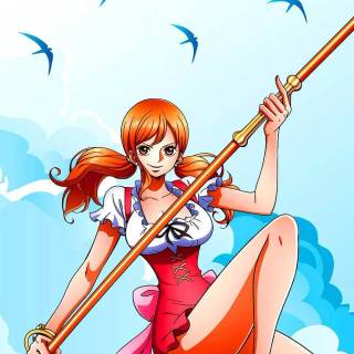 Nami One Piece iPhone wallpaper