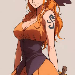 Nami One Piece iPhone wallpaper