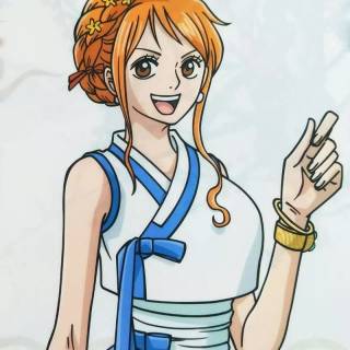 Nami One Piece iPhone wallpaper