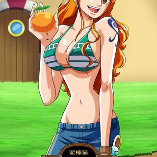 Nami One Piece iPhone wallpaper