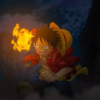 Anime Luffy iPhone wallpaper