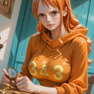 Nami One Piece iPhone wallpaper