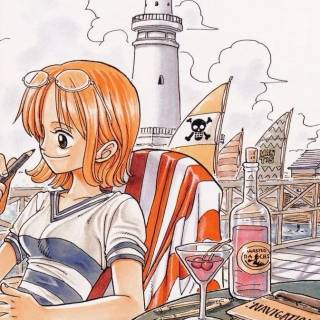Nami One Piece iPhone wallpaper