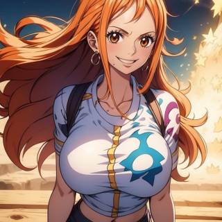 Nami One Piece iPhone wallpaper