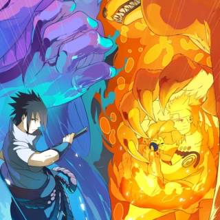 Naruto Sasuke phone wallpaper