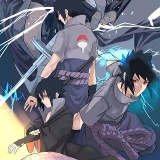 Naruto Sasuke phone wallpaper