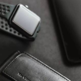 Leather iPhone wallpaper