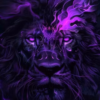 Cool lion phone wallpaper