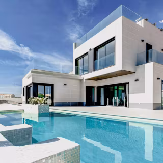 White mansion wallpaper