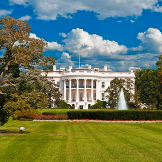 White mansion wallpaper