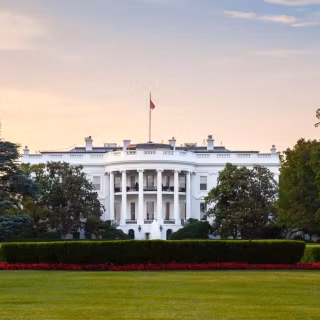 White mansion wallpaper