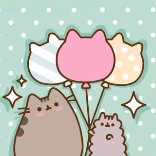 Pusheen family wallpaper