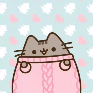 Pusheen family wallpaper