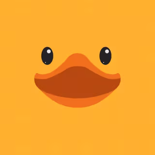 Cute anime duck wallpaper