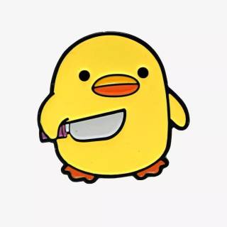 Cute anime duck wallpaper