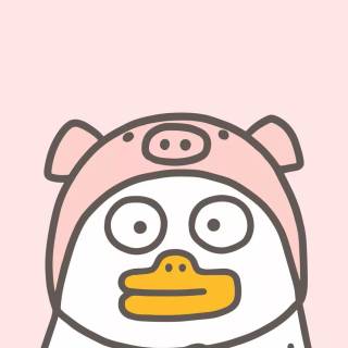 Cute anime duck wallpaper