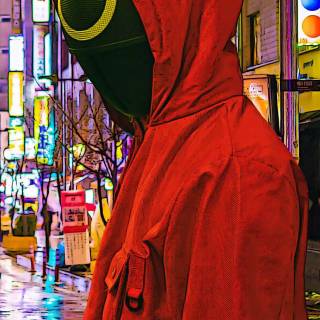 Squid Game officer wallpaper