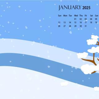 2025 winter wallpaper