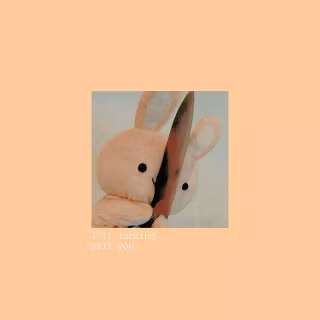 Preppy bunny wallpaper