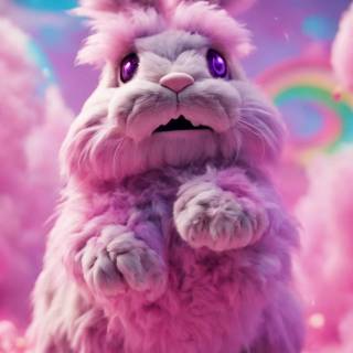 Preppy bunny wallpaper