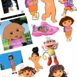 Bald Dora wallpaper