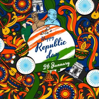 76th Republic Day wallpaper