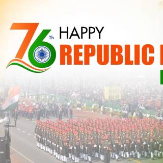76th Republic Day wallpaper