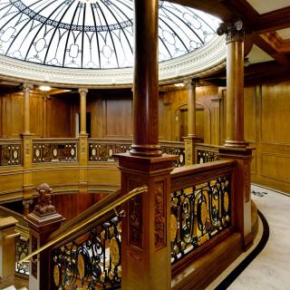 Grand Staircase of the Titanic wallpaper