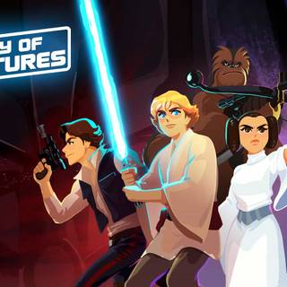 Star Wars Galaxy of Adventures Luke Skywalker wallpaper