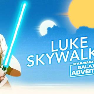 Star Wars Galaxy of Adventures Luke Skywalker wallpaper