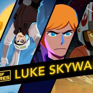 Star Wars Galaxy of Adventures Luke Skywalker wallpaper