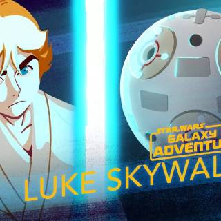 Star Wars Galaxy of Adventures Luke Skywalker wallpaper