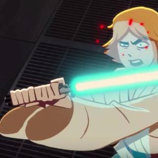 Star Wars Galaxy of Adventures Luke Skywalker wallpaper