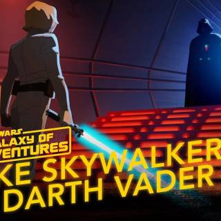 Star Wars Galaxy of Adventures Luke Skywalker wallpaper