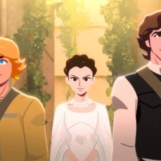 Star Wars Galaxy of Adventures Luke Skywalker wallpaper