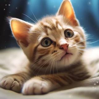Brown kitty cat wallpaper