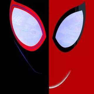 Miles Morales collage wallpaper