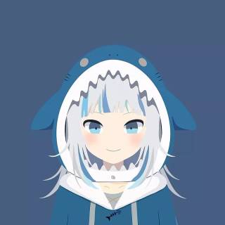 Shark girl Chibi wallpaper