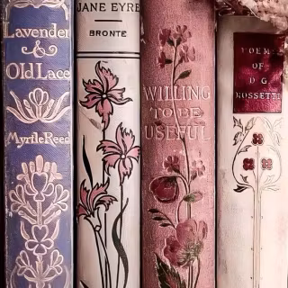 Jane Austen books wallpaper