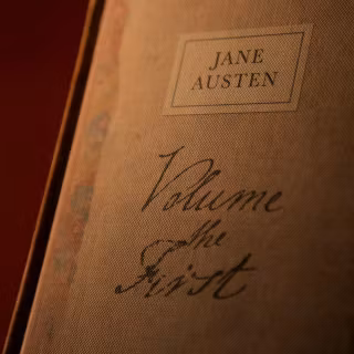 Jane Austen books wallpaper