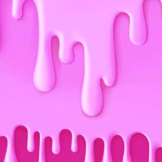 Pink donut drip wallpaper
