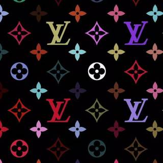 Louis Vuitton pattern wallpaper