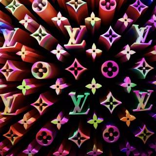 Louis Vuitton pattern wallpaper