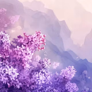 Computer lilac wallpaper