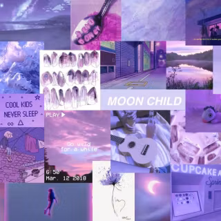 Computer lilac wallpaper