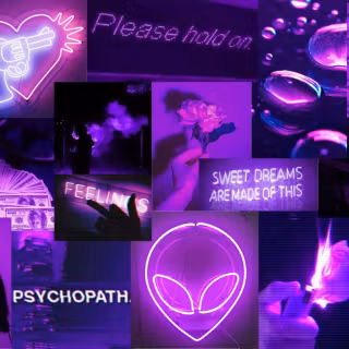 Computer lilac wallpaper